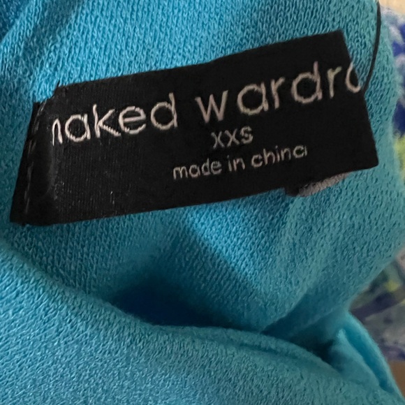 Naked Wardrobe Meant Tu-Be Maxi in Ocean NWT size XXS - Picture 9 of 9